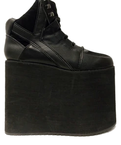 Y R U Platforms QOZMO SKY - BLACK