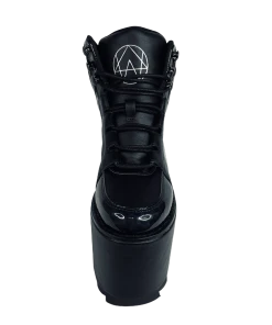 Y R U QOZMO X ALISON WONDERLAND - BLACK Platforms