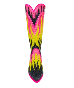 Y R U SPACE COWGIRL FLAME - PINK/YELLOW