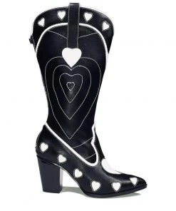 Y R U SPACE COWGIRL HEART - BLACK