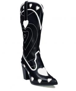 Y R U SPACE COWGIRL HEART - BLACK