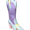 YRU Sneakers SPACE COWGIRL HEART - PASTEL