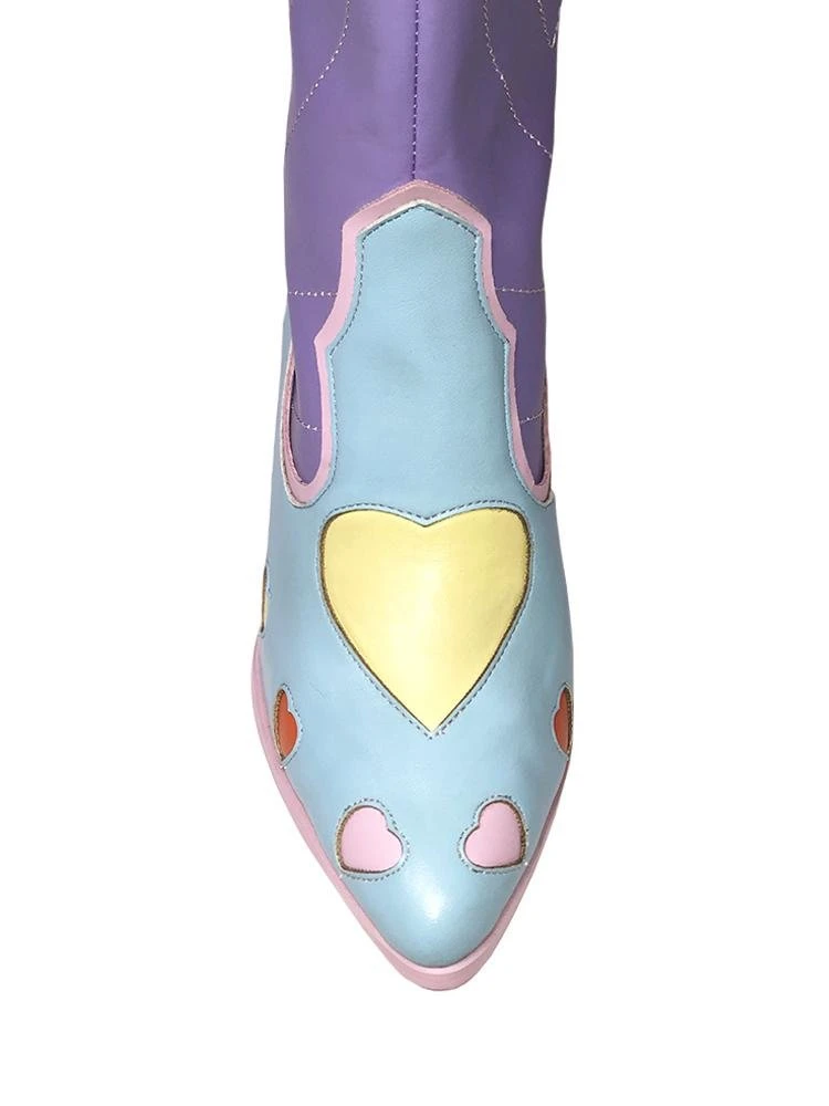 YRU Sneakers SPACE COWGIRL HEART - PASTEL 6 YRU Sneakers SPACE COWGIRL HEART - PASTEL
