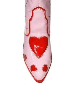 Y R U Sneakers SPACE COWGIRL HEART - PINK RED 11 Y R U Sneakers SPACE COWGIRL HEART - PINK RED