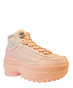 BERNESS SPECTRUM HI - PINK Platforms