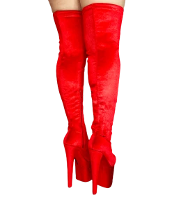 HUSTLER BY XTRA Platforms TWERK - RED VELVET