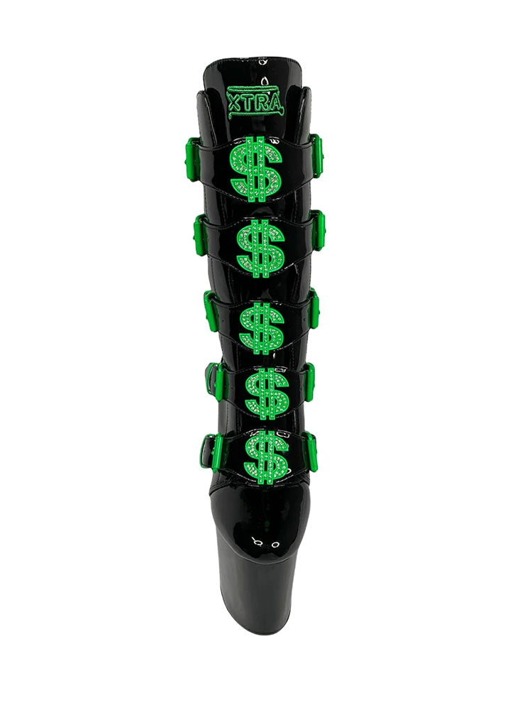 XTRA VIP - BLACK/GREEN 4 XTRA VIP - BLACK/GREEN