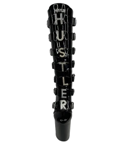 XTRA VIP HUSTLER - BLACK/SILVER Platforms