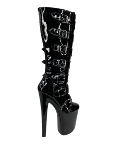 XTRA VIP HUSTLER - BLACK/SILVER Platforms