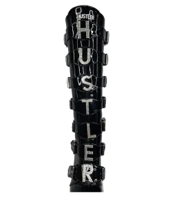 XTRA VIP HUSTLER - BLACK/SILVER Platforms