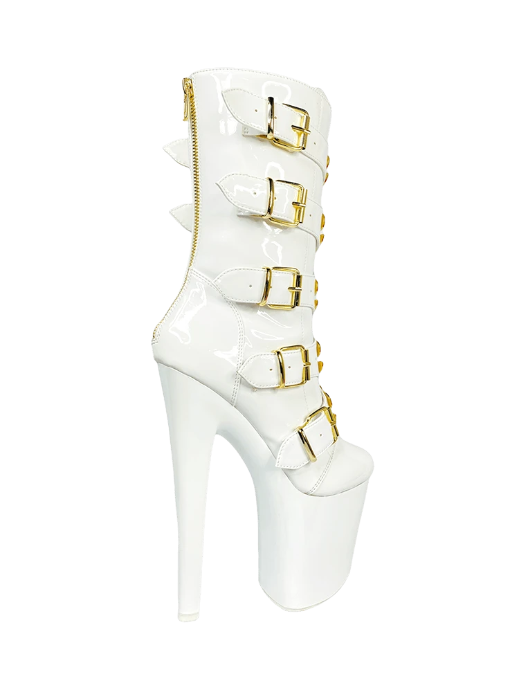 XTRA VIP - WHITE/GOLD Platforms 7 XTRA VIP - WHITE/GOLD Platforms