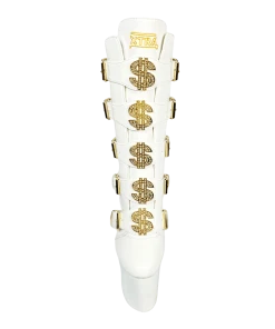 XTRA VIP - WHITE/GOLD Platforms 10 XTRA VIP - WHITE/GOLD Platforms