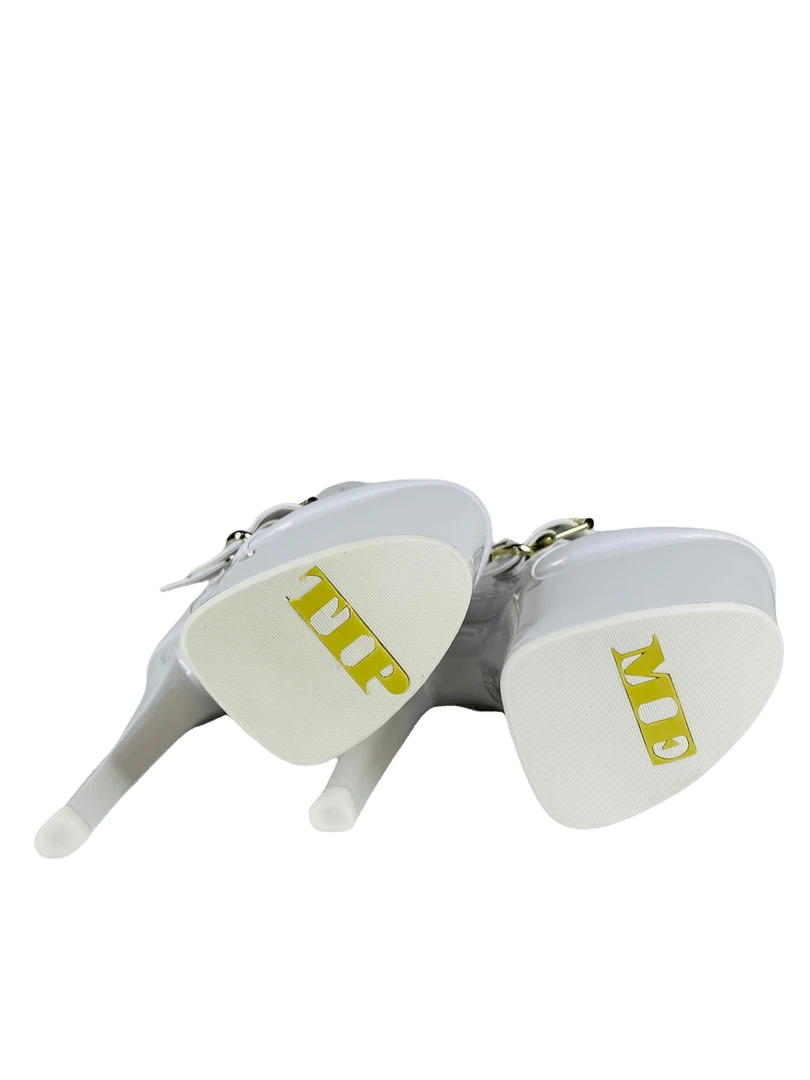 XTRA VIP - WHITE/GOLD Platforms 8 XTRA VIP - WHITE/GOLD Platforms