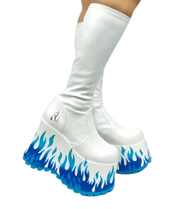 Y R U ZEN FLAME - WHITE/BLUE