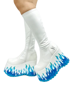 Y R U ZEN FLAME - WHITE/BLUE 10 Y R U ZEN FLAME - WHITE/BLUE