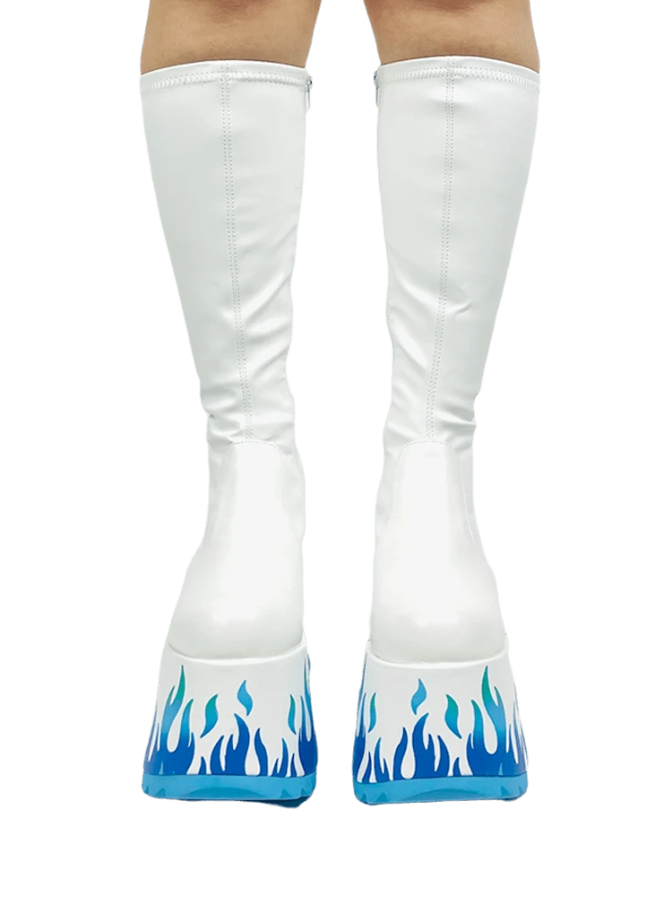 Y R U ZEN FLAME - WHITE/BLUE 5 Y R U ZEN FLAME - WHITE/BLUE