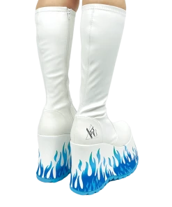 Y R U ZEN FLAME - WHITE/BLUE 11 Y R U ZEN FLAME - WHITE/BLUE
