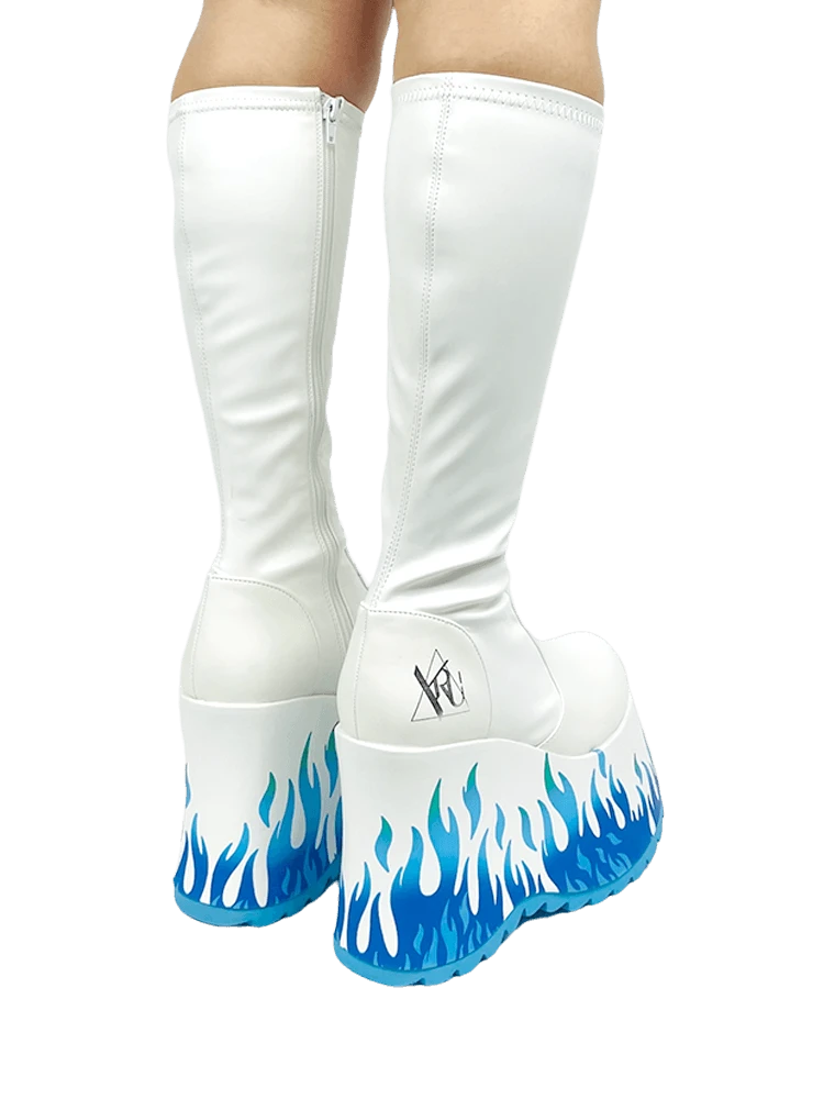 Y R U ZEN FLAME - WHITE/BLUE 7 Y R U ZEN FLAME - WHITE/BLUE